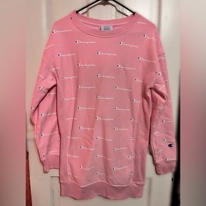 Champion Pink Dress Sweatshirt